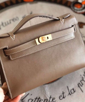 에르메스 미니 켈리백22 에토프 금장 스위프트